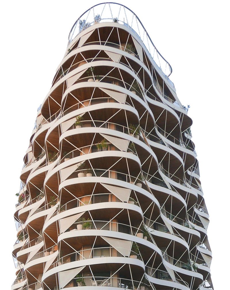 Immeuble au quartier Port Marianne à Montpellier